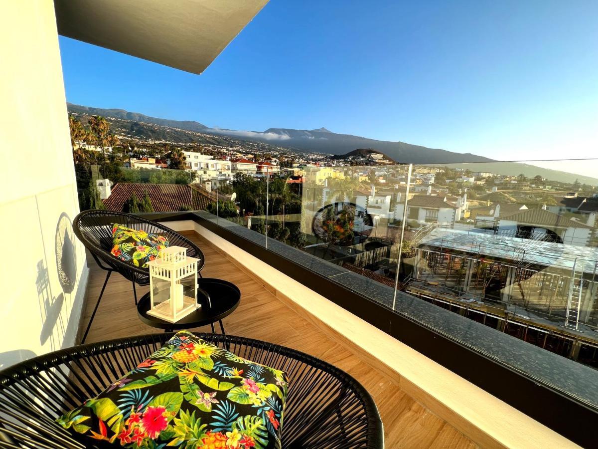 Lujoso Apartamento Completo, Piscina, Terraza Con Vistas Al Teide Puerto de la Cruz  Dış mekan fotoğraf