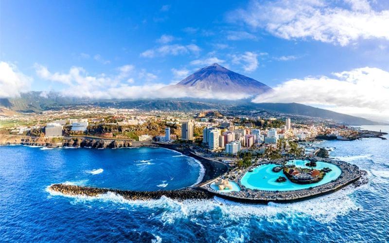 Lujoso Apartamento Completo, Piscina, Terraza Con Vistas Al Teide Puerto de la Cruz  Dış mekan fotoğraf