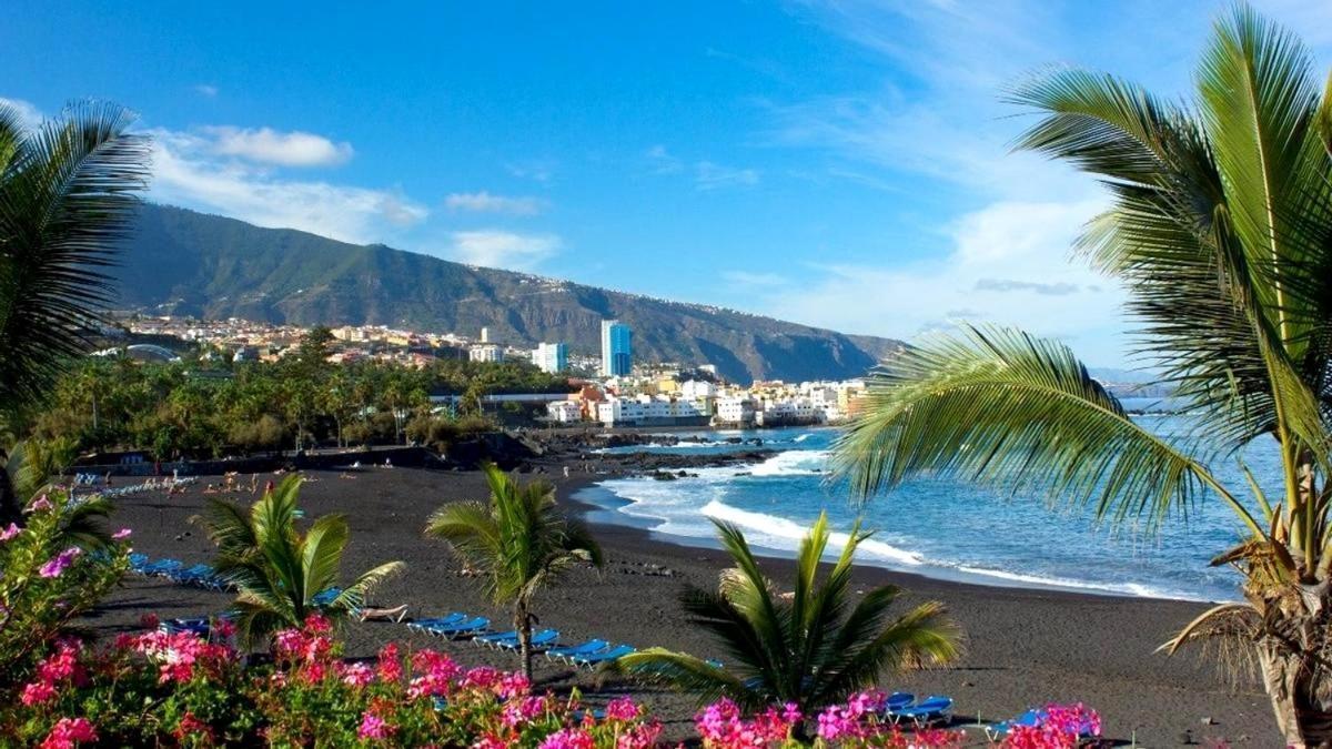 Lujoso Apartamento Completo, Piscina, Terraza Con Vistas Al Teide Puerto de la Cruz  Dış mekan fotoğraf