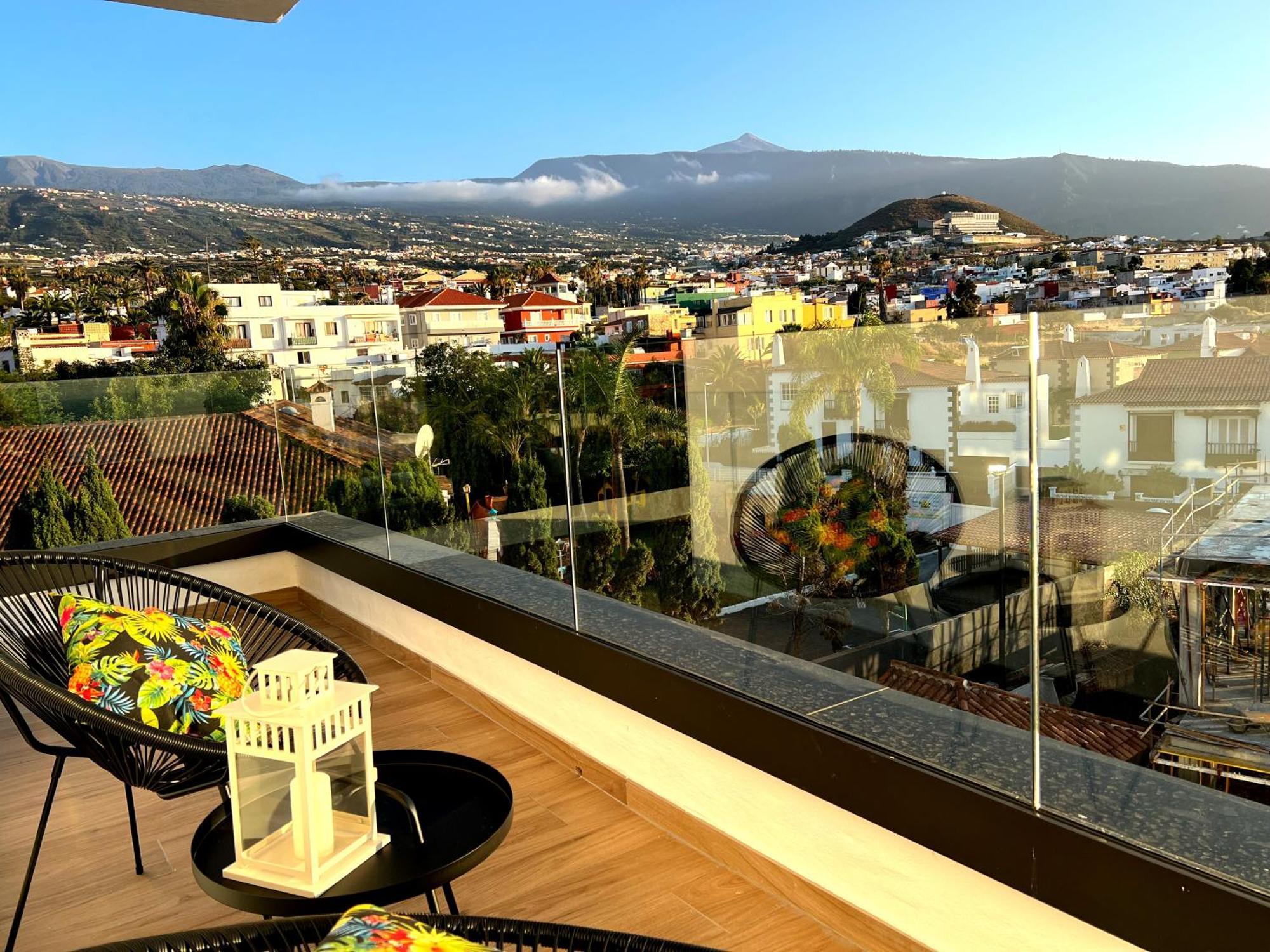 Lujoso Apartamento Completo, Piscina, Terraza Con Vistas Al Teide Puerto de la Cruz  Dış mekan fotoğraf