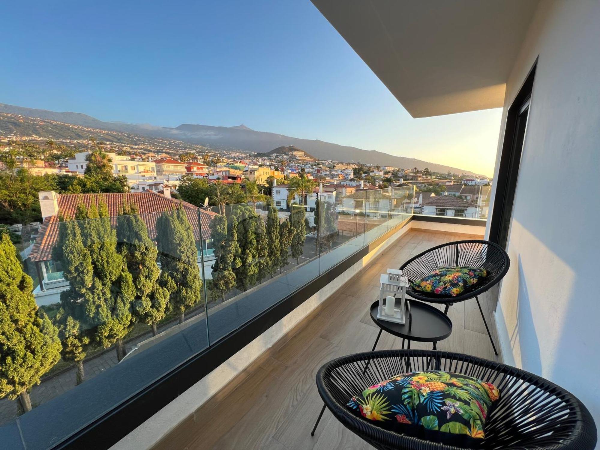 Lujoso Apartamento Completo, Piscina, Terraza Con Vistas Al Teide Puerto de la Cruz  Dış mekan fotoğraf